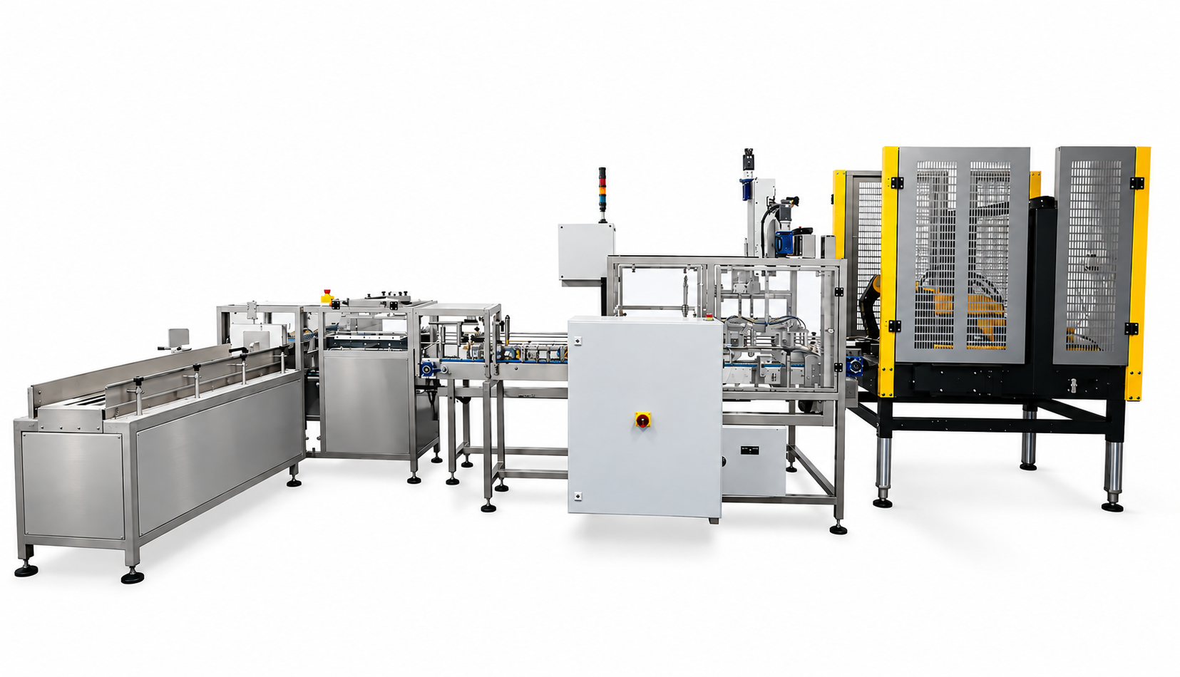 Integrated Robotic Case Erecting & Loading System
