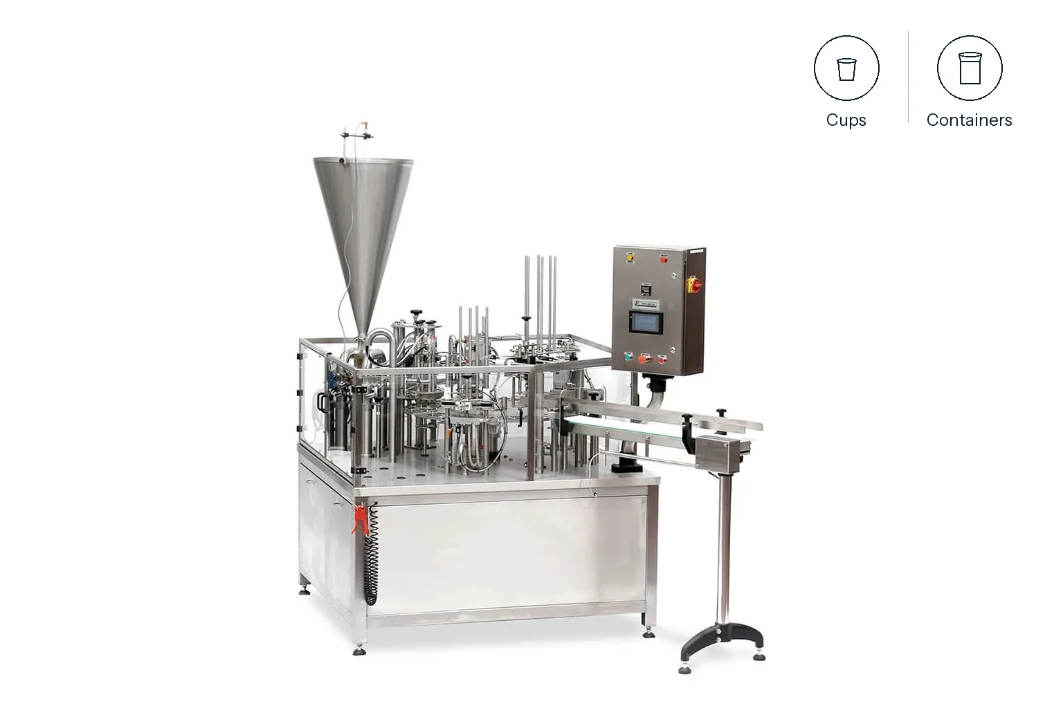 Rotary Filling and Sealing Machine